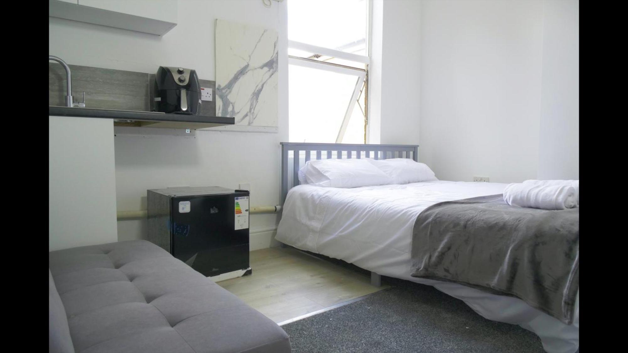 Cosy & Modern 1 Bed Studio Apart-Hotel Leamington Spa Exteriör bild