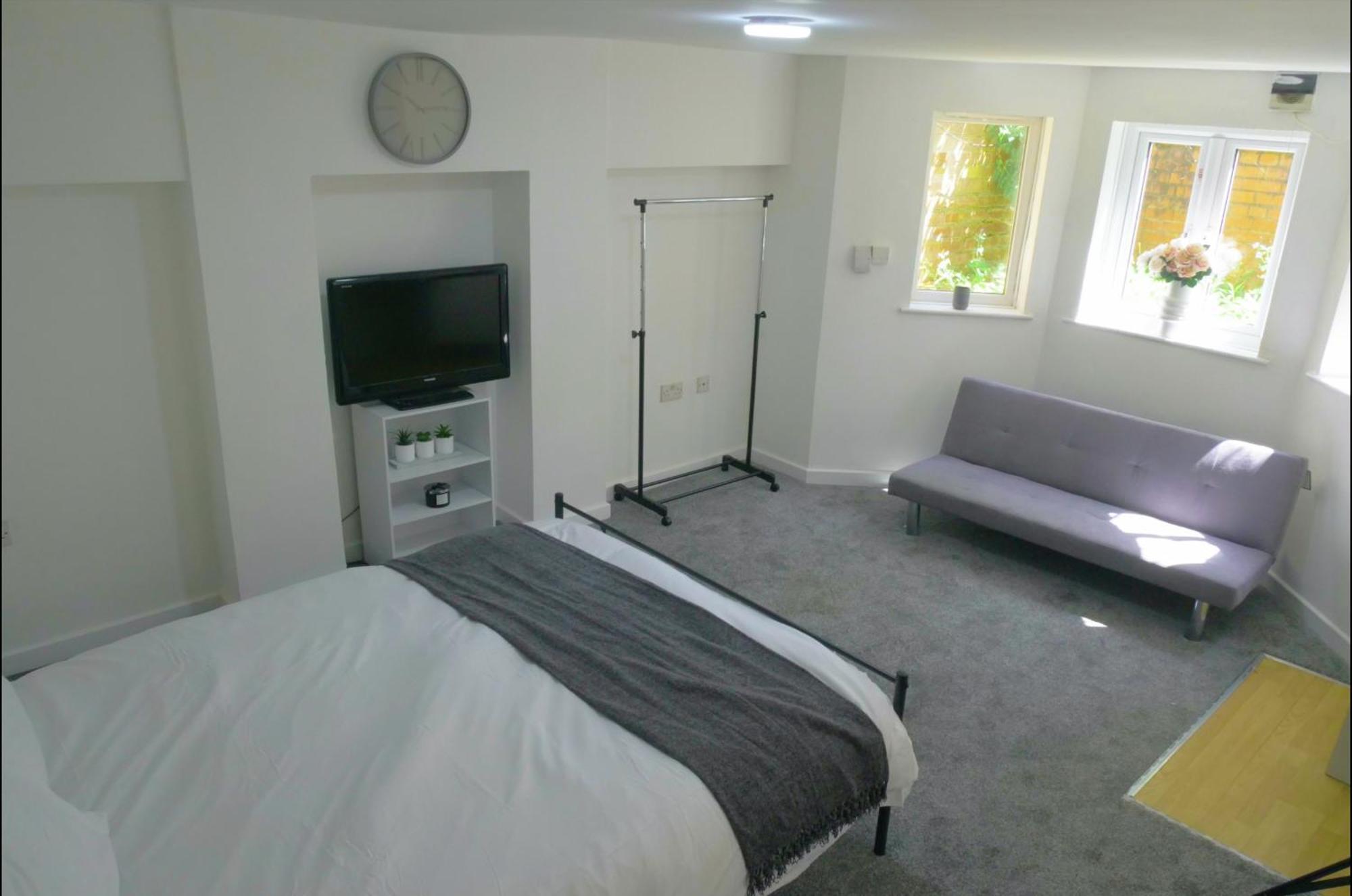 Cosy & Modern 1 Bed Studio Apart-Hotel Leamington Spa Exteriör bild