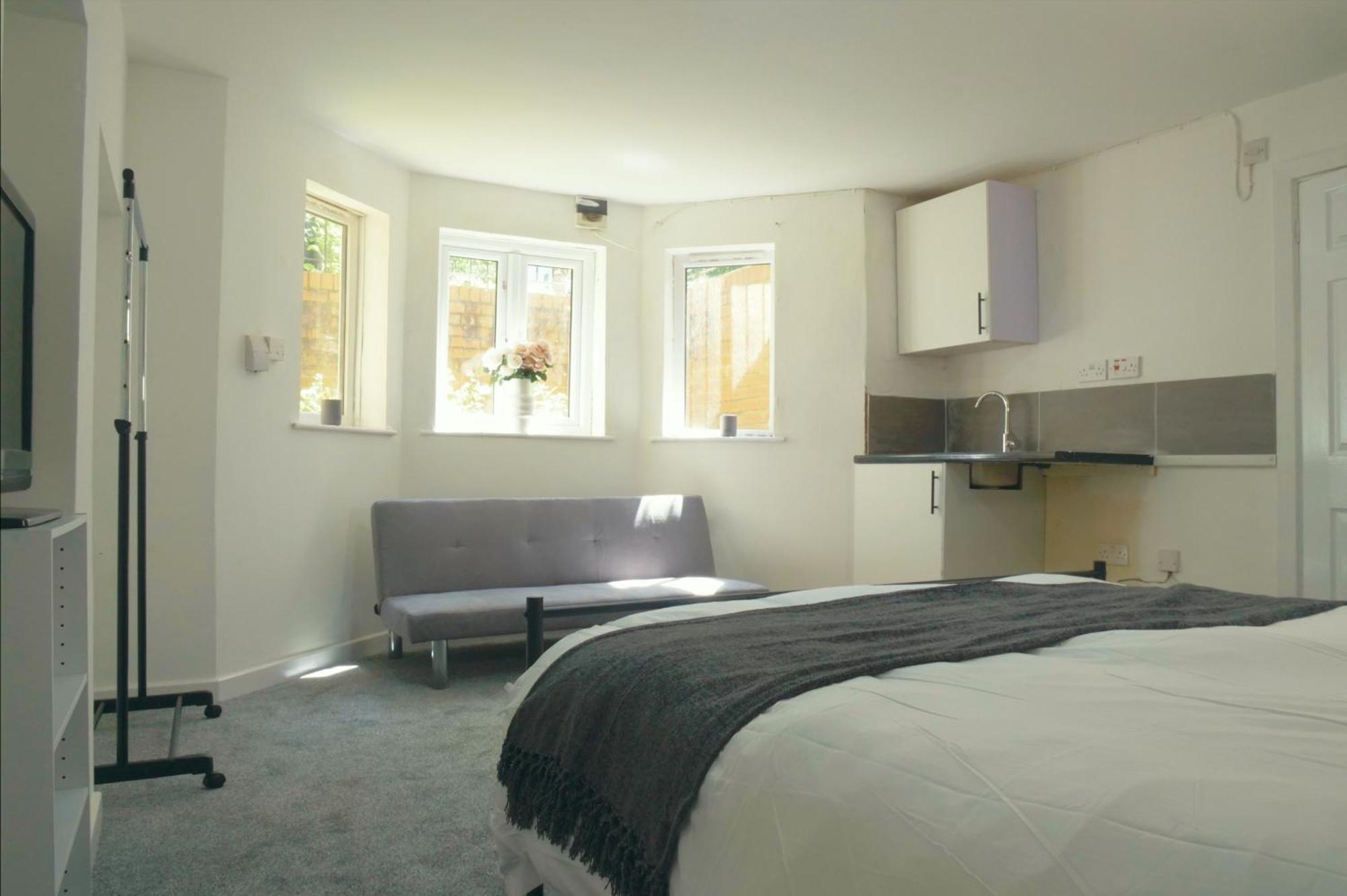 Cosy & Modern 1 Bed Studio Apart-Hotel Leamington Spa Exteriör bild